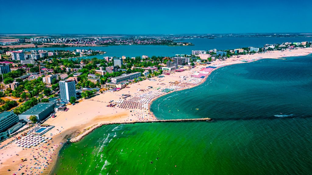 Mamaia Beach, eins der schönsten Ziele für einen Rumänien Urlaub mit Kindern