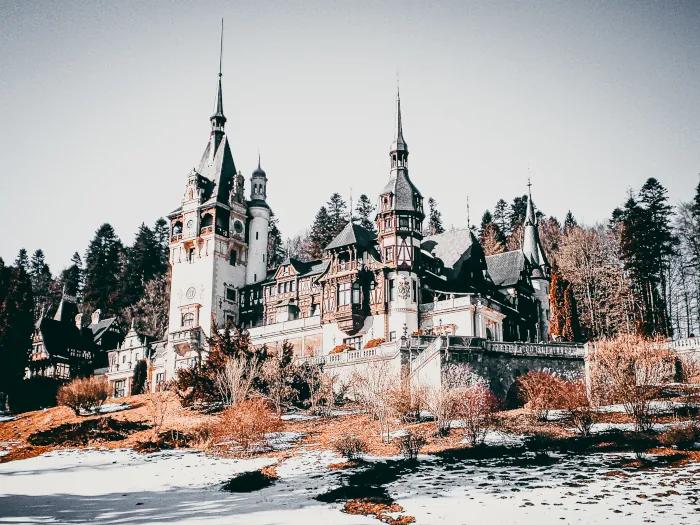 Peles castle, great Romania travel destination