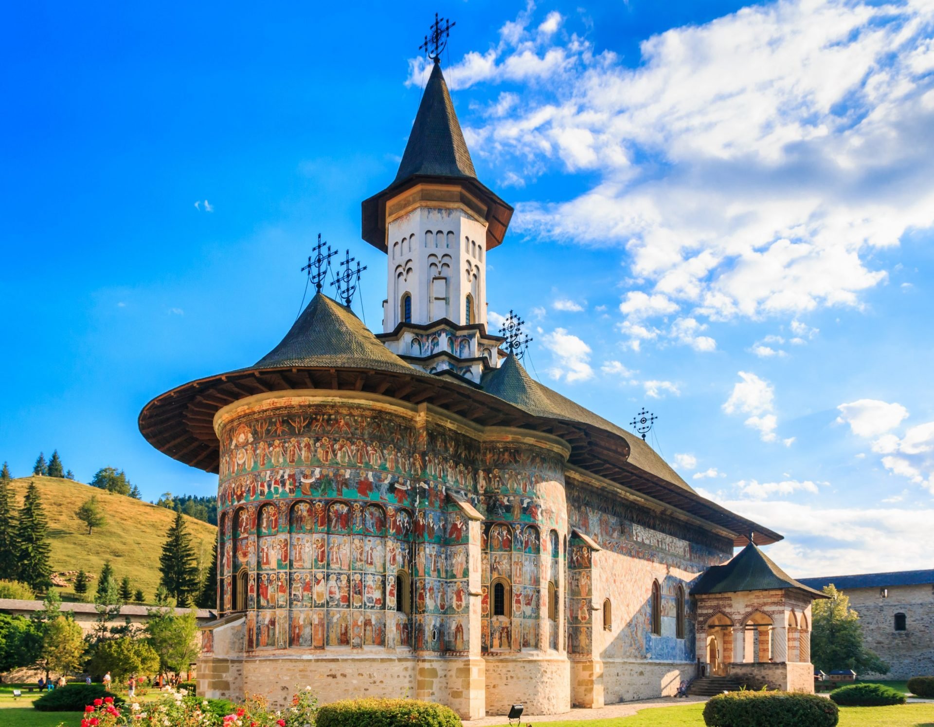Kloster Sucevița in Bukowina