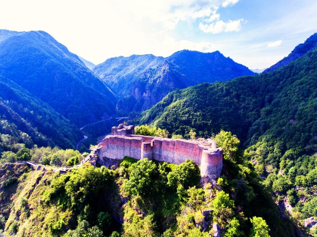 Festung Poenari Rumänien_Dracula Residenz Festung Poenari Rumänien_Dracula Residenz