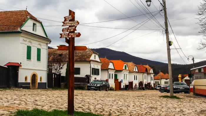 Dorf von Rimetea Dorf von Rimetea