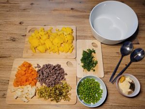 Boeuf Salat Rezept Zutaten_rumänische Spezialität
