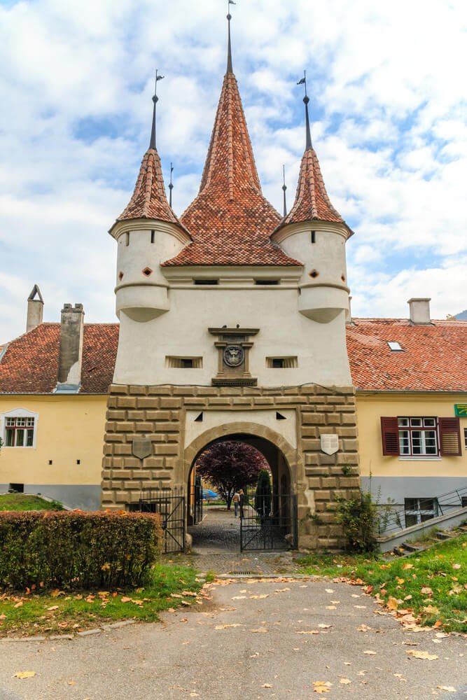 Das Katharinentor in Kronstadt (Brașov), Siebenbürgen