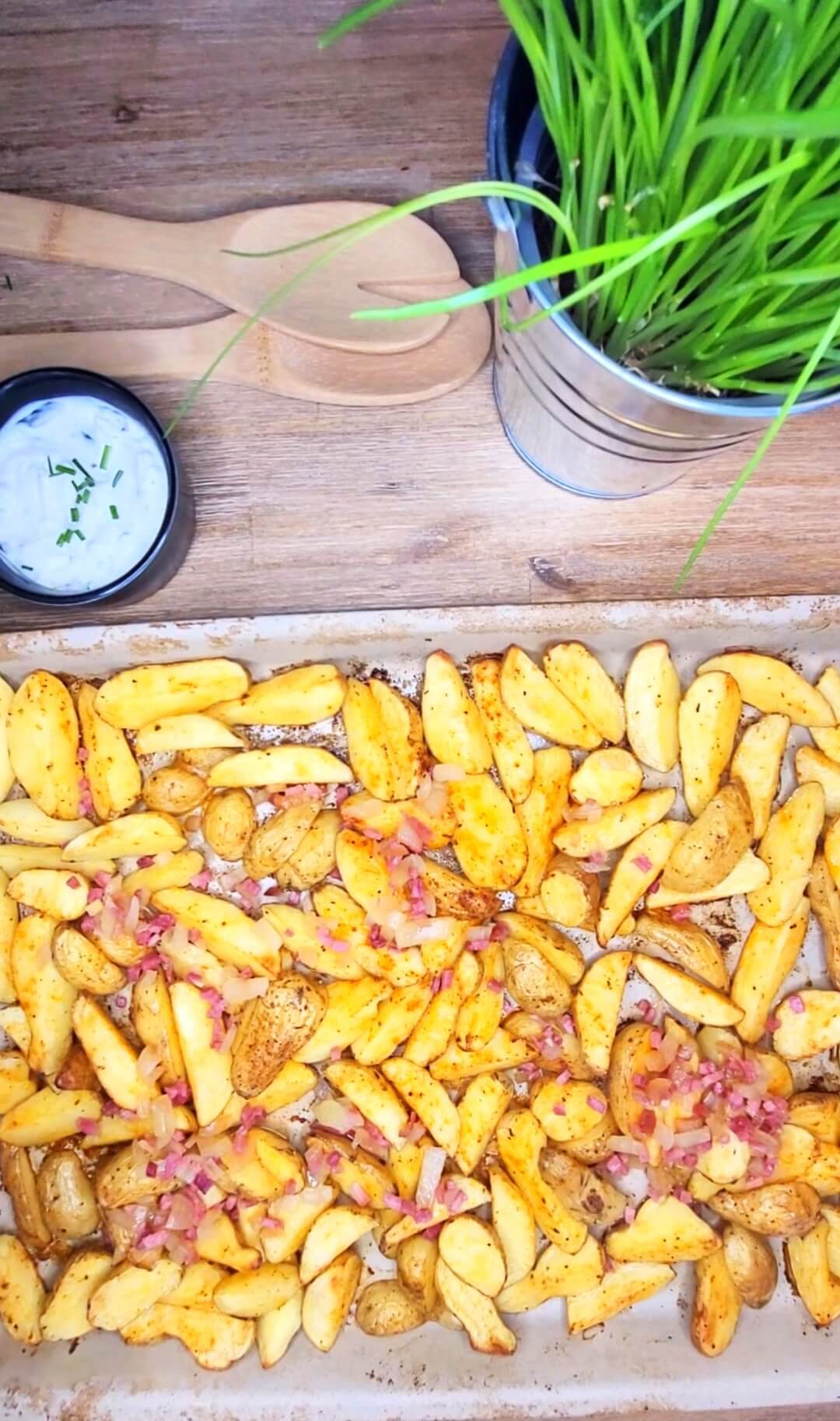 Rumänische Bauernkartoffeln Rezept – knusprig und schnell