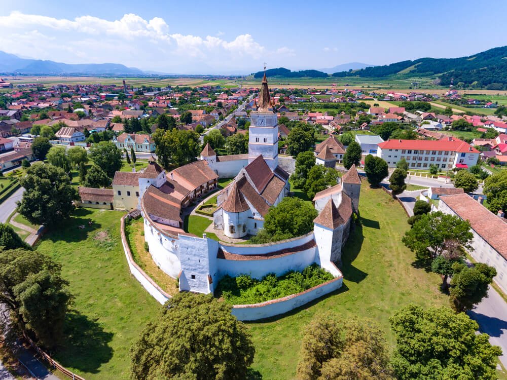Kirchenburgen in Siebenbürgen, Rumänien- hier Harman (Honigberg)
