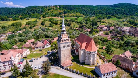 Kirchenburg Sachiz (Keisd) in Siebenbürgen, Rumänien