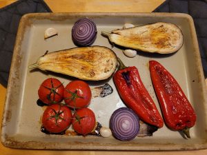 Sakuska (Gemüseaufstrich) Rezept_geröstetes Gemüse