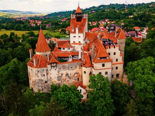 Dracula castle in Romania
