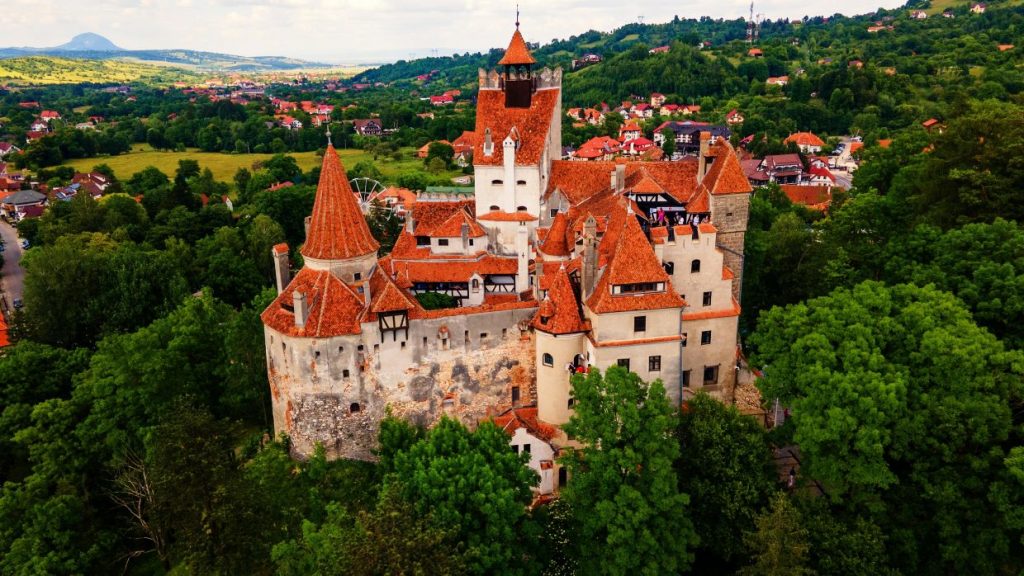 Dracula castle in Romania