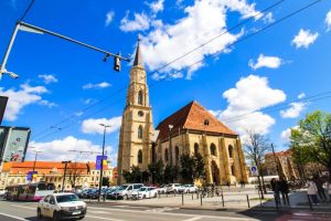 St. Michael´s Church in the center of Cluj-Napoca