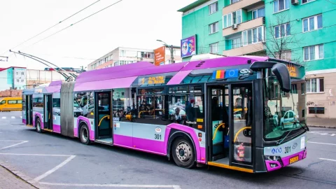 Buses are the backbone of Cluj public transport