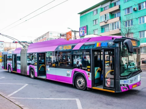 Buses are the backbone of Cluj public transport