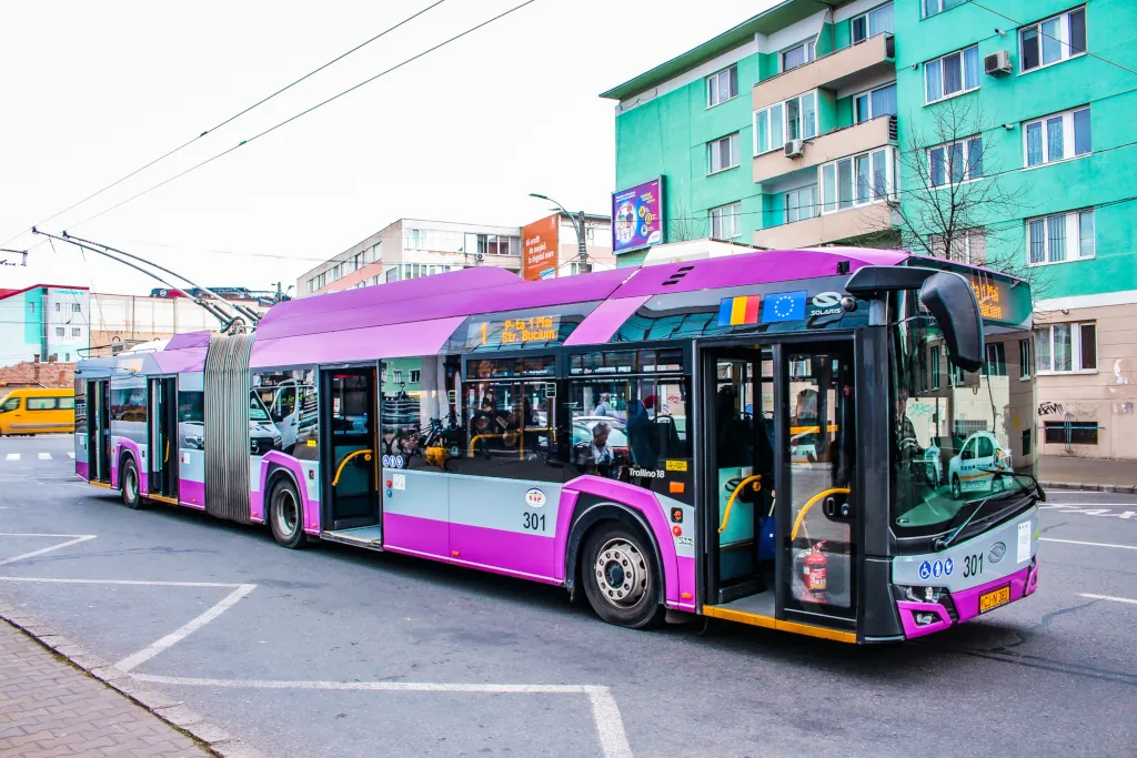 Buses are the backbone of Cluj public transport